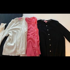 3 Lilly Pulitzer sweaters